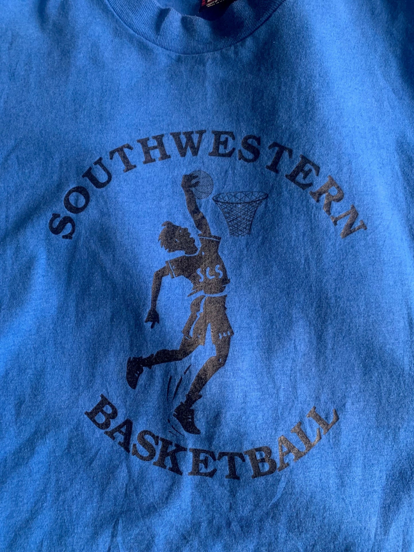 NCAA Southwestern Basketball T-Shirt (circa 1980/90's)