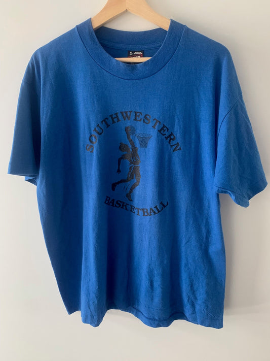 NCAA Southwestern Basketball T-Shirt (circa 1980/90's)